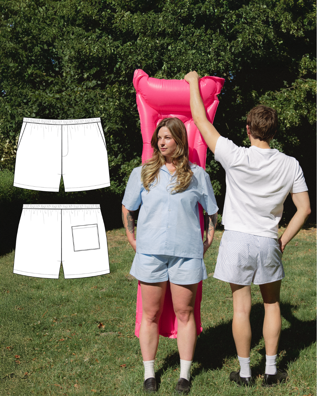 Short Shorts Pattern PDF