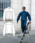 The Garter Jacket pattern PDF